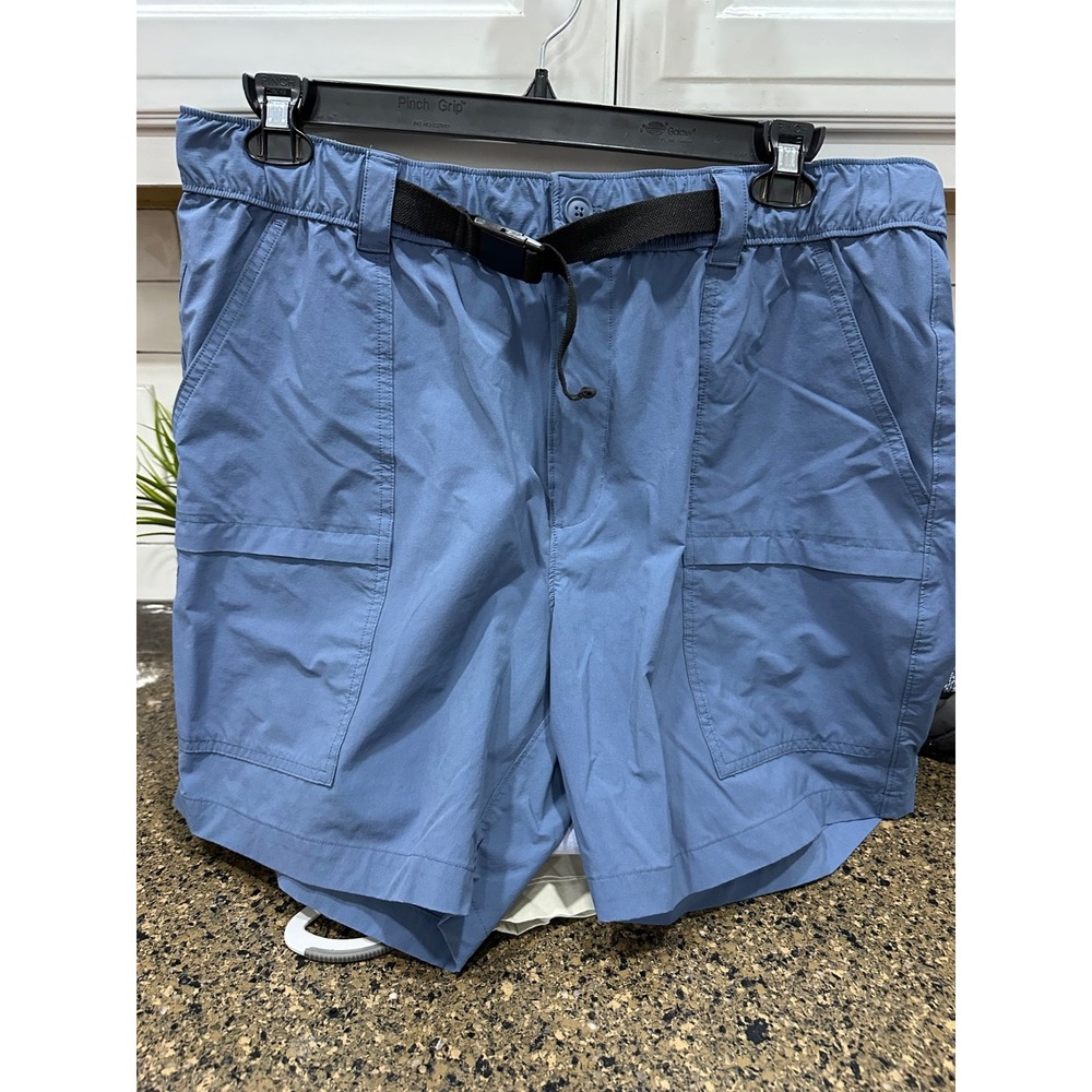 sonoma blue‎ nylon shorts with belt 40